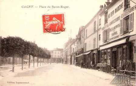 Carte Postale de la Place du Baron Roger