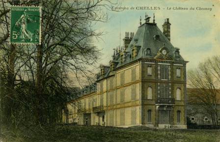 CPA - Le château du Chesnay