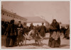 Les pélerins pendant la canonisation de Sarov en 1903.