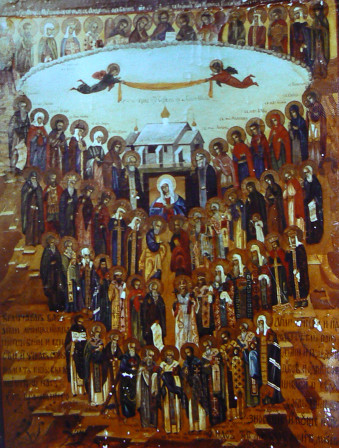 L'église Saint Séraphim : Icône de tous les saints
