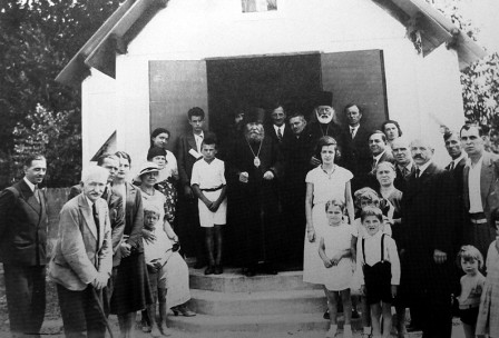 L'église Saint Séraphim : Visite de l'évêque 1934