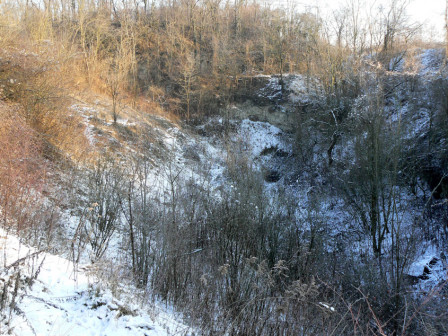 29_01-2009 : Le site du petit vallon enneigé