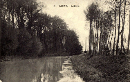 Carte Postale : Canal du Chesnay (Avre)