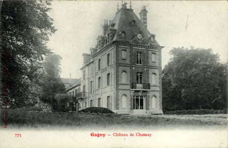 Gagny - Château de Chesnay
