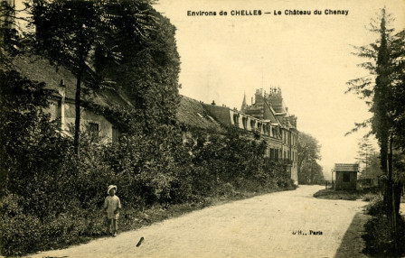 CPA - Le château du Chesnay