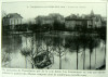 Les inondations de 1910 dans l'avenue des Abbesses à Chelles